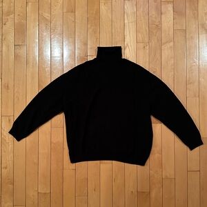 ASOS Design Oversized Lightweight Rib Roll Neck Sweater